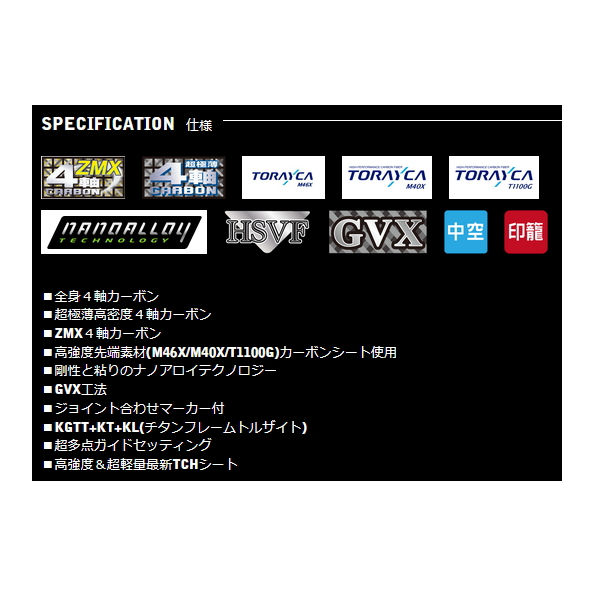 画像3: （26年8月新商品） 宇崎日新 レスター 夢墨 プライムエッジ 8.6 スローテーパー （仕舞寸法 133cm） （保証書付き） （8月発売予定／ご予約受付中）