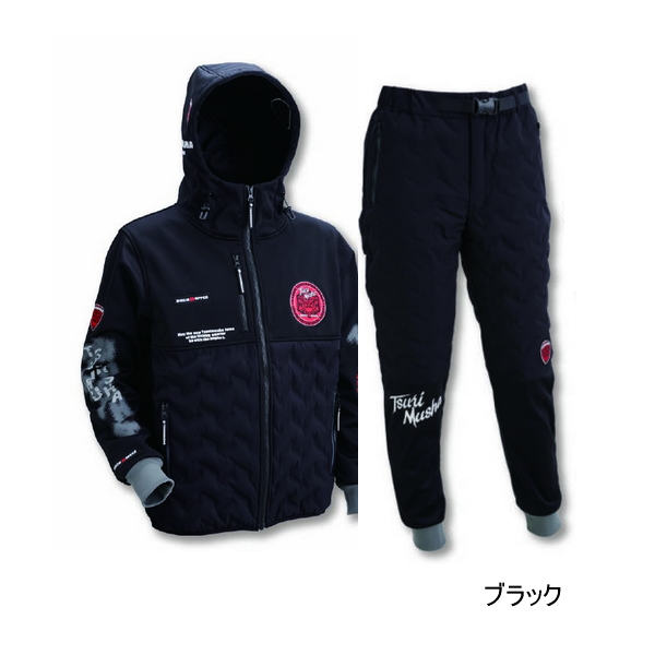 画像1: 釣武者 グレートマスター フュージョンシェル ブラック Mサイズ