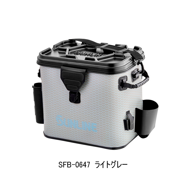 画像1: （26年5月新商品） サンライン ボートタックルバッグ SFB-0647 ライトグレー （5月発売予定／ご予約受付中）