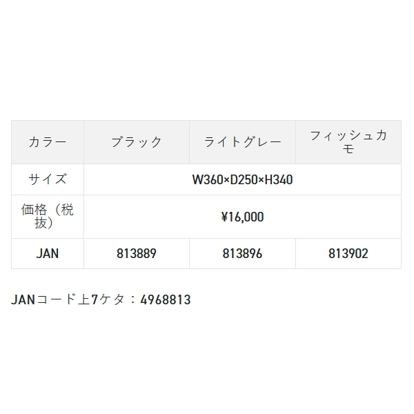 画像: （26年5月新商品） サンライン ボートタックルバッグ SFB-0647 ブラック （5月発売予定／ご予約受付中）