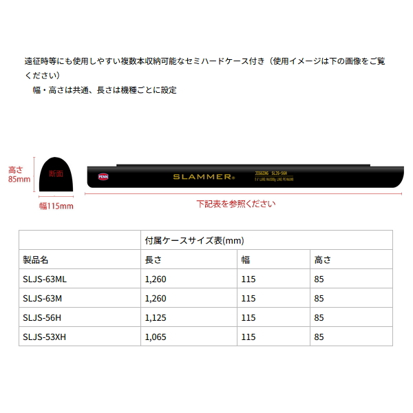 画像3: ペン（PENN） スラマー ジギング SLJS-63ML （仕舞寸法 121.0cm） （保証書付き） （返品不可）