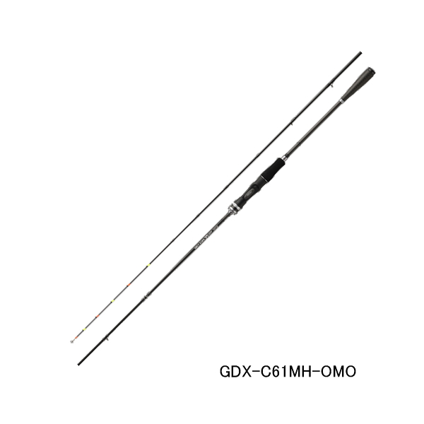 画像1: （26年5月新商品） ジャッカル ゲキダキシャフト エクストロ GDX-C61MH-OMO （仕舞寸法 139.5cm） （保証書付き）