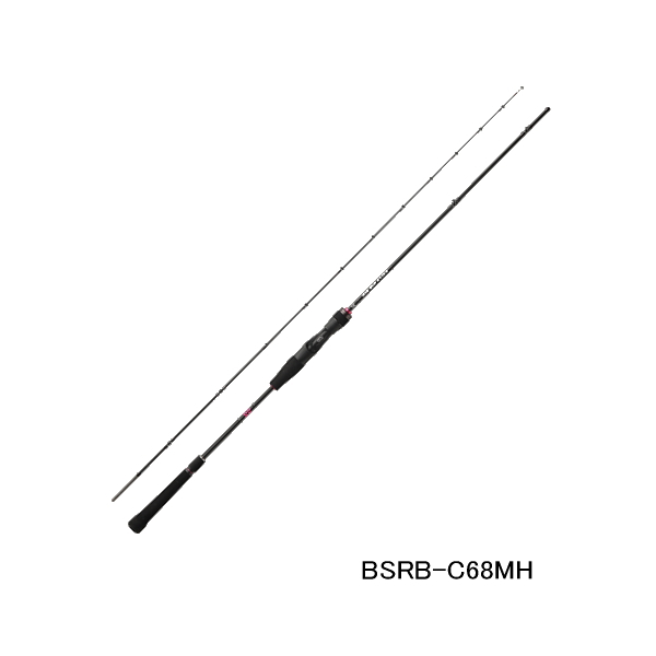画像1: （26年3月新商品） ジャッカル 26 ビンビンスティック RB BSRB-C68MH （仕舞寸法 105.0cm） （保証書付き）