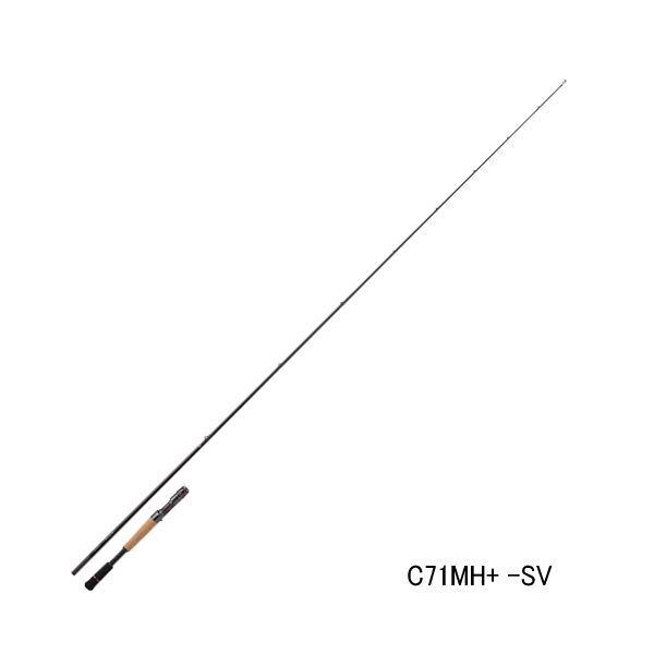 画像1: （26年1月新商品） ダイワ スティーズ（ベイトキャスティングモデル） C71MH+ -SV （仕舞寸法 185cm） （保証書付き） （大型2/代引と離島不可）