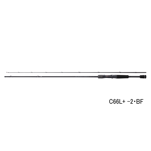 画像1: （26年2月新商品） ダイワ ブラックレーベル C66L+ -2・BF （仕舞寸法 103cm） （保証書付き）