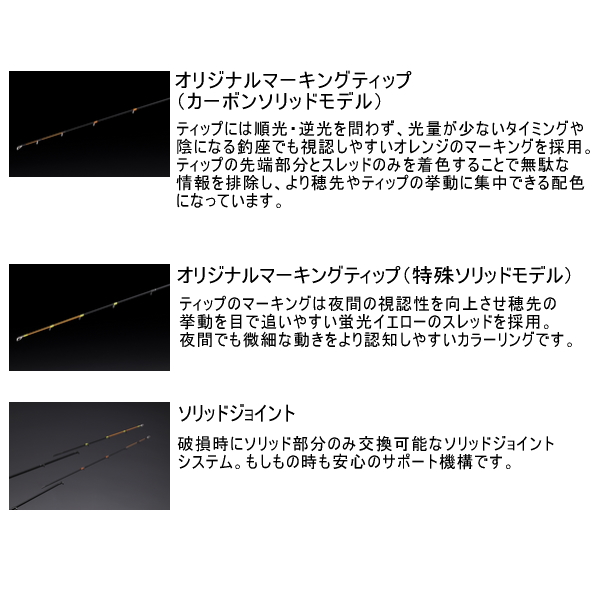 画像2: （26年8月新商品） ジャッカル ゲキダキ TR シャフト RB GTRB-S70ML／R （仕舞寸法 110.0cm） （保証書付き） （8月発売予定／ご予約受付中）