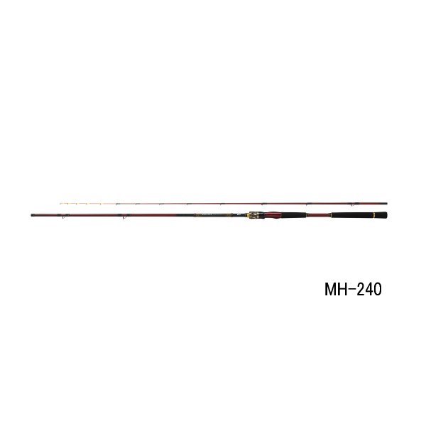 画像1: （26年3月新商品） ダイワ バトルゲーム カブセ メタルチューン MH-240 （仕舞寸法 128cm） （保証書付き）