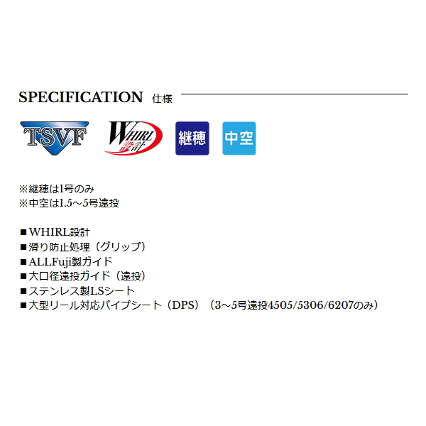 画像2: （26年7月新商品） 宇崎日新 ジャパン メイド ベルノ イソ 5306 2号 5.40m （仕舞寸法 107cm） （7月発売予定／ご予約受付中）