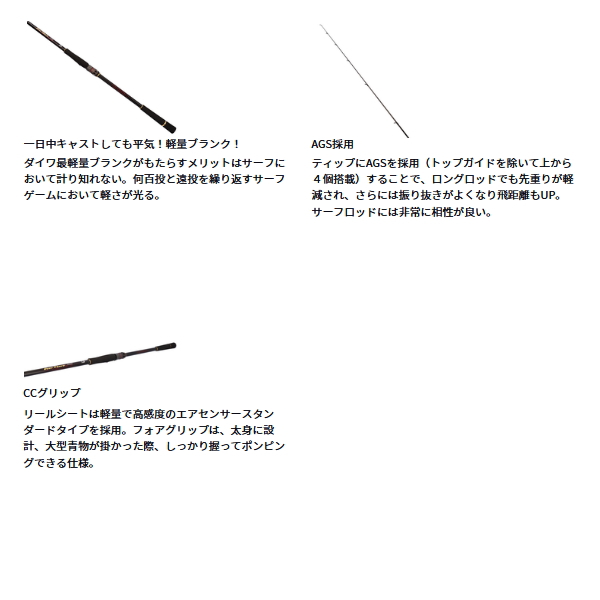 画像3: （26年4月新商品） ダイワ オーバーゼア SX 99ML／M （仕舞寸法 153cm） （保証書付き） （大型1/代引と離島不可）