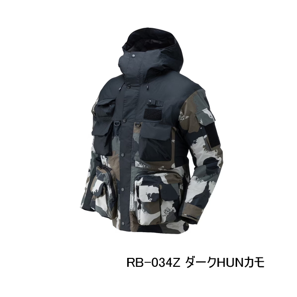 画像1: （26年9月新商品） シマノ ES インサレーションジャケット 03 RB-034Z ダークHUNカモ Lサイズ （9月発売予定／ご予約受付中）