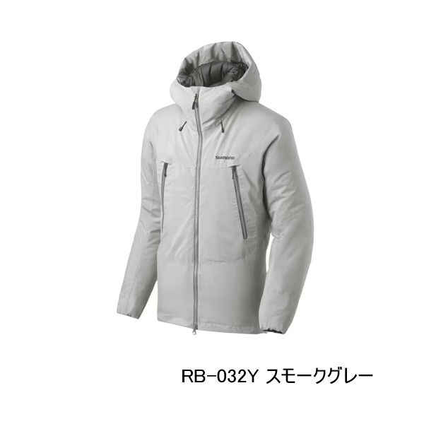 画像1: （26年9月新商品） シマノ ゴアテックス インサレーション ジャケット 05 RB-032Y スモークグレー Lサイズ （9月発売予定／ご予約受付中）