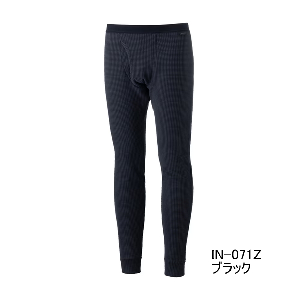 画像1: （26年9月新商品） シマノ ドライインナータイツ 二重極厚 IN-071Z ブラック Sサイズ （9月発売予定／ご予約受付中）