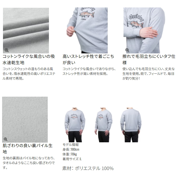 画像3: （26年9月新商品） シマノ ドライスウェット グラフィック SH-054Z リーラクシング グレー Mサイズ （9月発売予定／ご予約受付中）