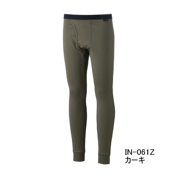 画像1: （26年9月新商品） シマノ ドライインナー タイツ IN-061Z カーキ Mサイズ （9月発売予定／ご予約受付中）