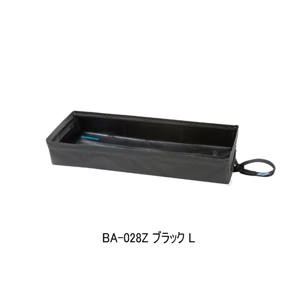 画像1: （26年9月新商品） シマノ コンパクト フィッシュプール メジャープリント BA-028Z ブラック Lサイズ （9月発売予定／ご予約受付中）