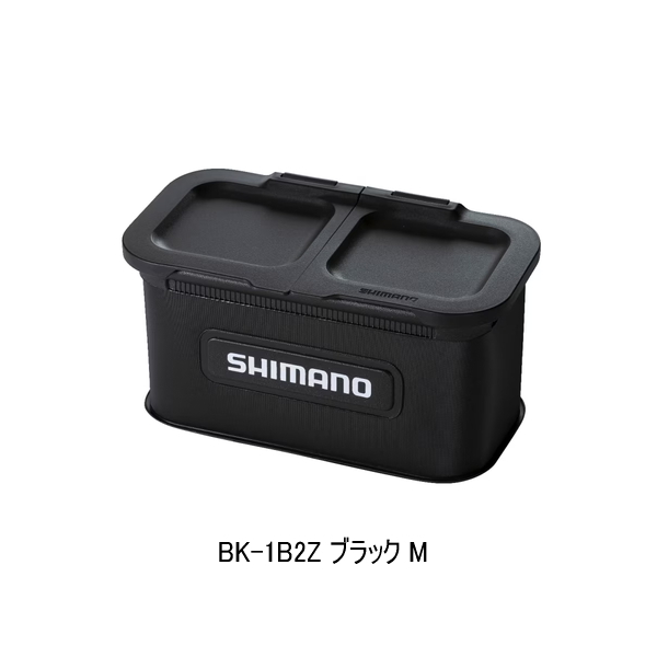 画像1: （26年9月新商品） シマノ サシエバッカン BK-1B2Z ブラック Mサイズ （9月発売予定／ご予約受付中）