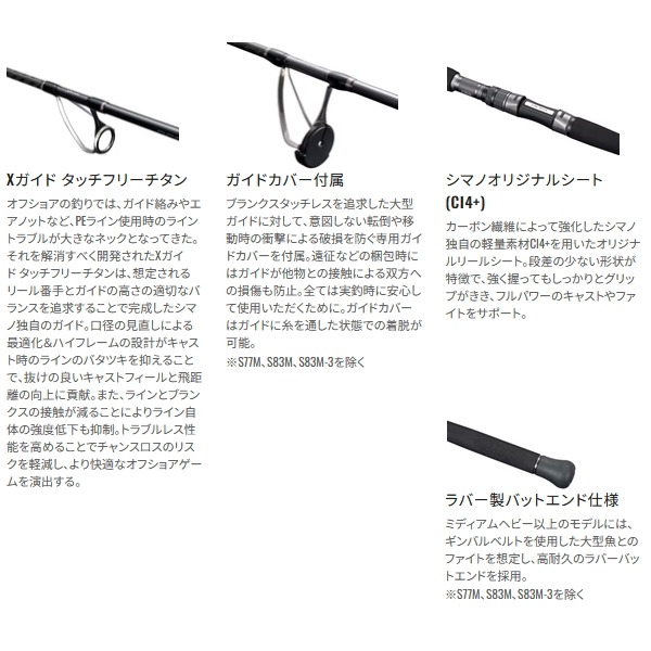 画像3: （26年11月新商品） シマノ 26 オシアプラッガー フルスロットル S88MH （仕舞寸法 184.2cm） （保証書付き） （11月発売予定） （大型2／代引と離島不可）