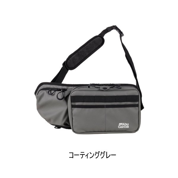 画像1: （26年7月新商品） アブガルシア 2WAYショルダーアンドウエストバッグ コーティンググレー 約3L （返品不可）