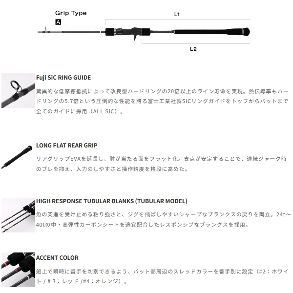 画像2: （26年10月新商品） テイルウォーク（tail walk） スローバンプ SD 624／FSL （仕舞寸法 142cm） （保証書付き） （10月発売予定／ご予約受付中） （大型1・代引と離島不可）