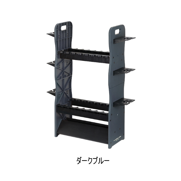画像1: （26年7月新商品） OGK カラーロッド＆リールスタンドレギュラー（16+6） OG708RDB ダークブルー