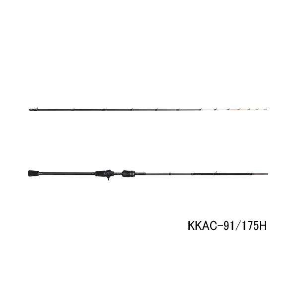 画像1: （26年9月新商品） アブガルシア 黒船 晶 カワハギ KKAC-91／175H （仕舞寸法 90.5cm） （保証書付き） （返品不可）