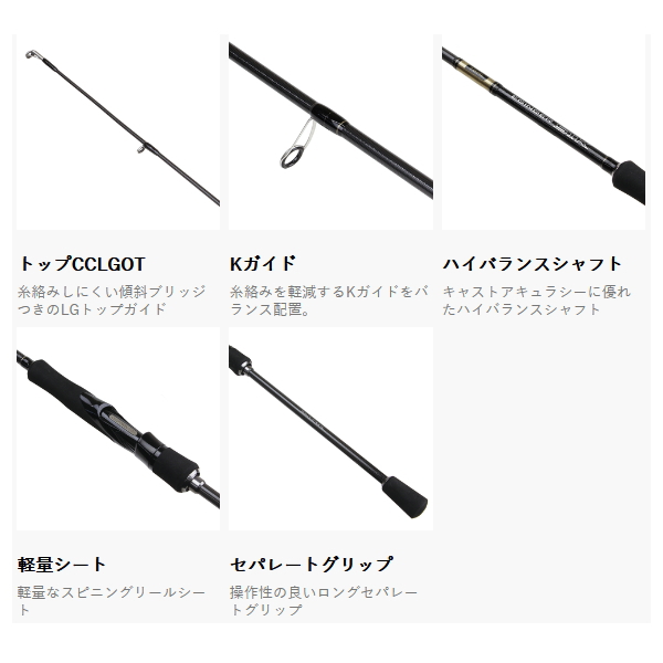 画像3: （26年8月新商品） PROX エギンガーSTK ESTK78ML （仕舞寸法 122cm） （保証書付き）
