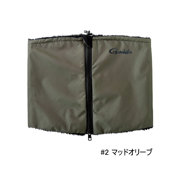 画像1: （26年11月新商品） がまかつ スライドネックウォーマー GL-4018 ♯2 マッドオリーブ フリーサイズ （11月発売予定／ご予約受付中）