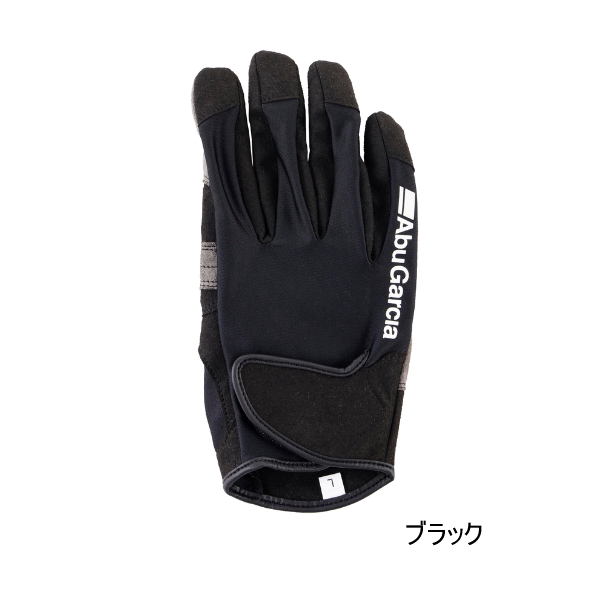 画像1: （26年11月新商品） アブガルシア キャスティンググローブ ブラック Mサイズ （返品不可）