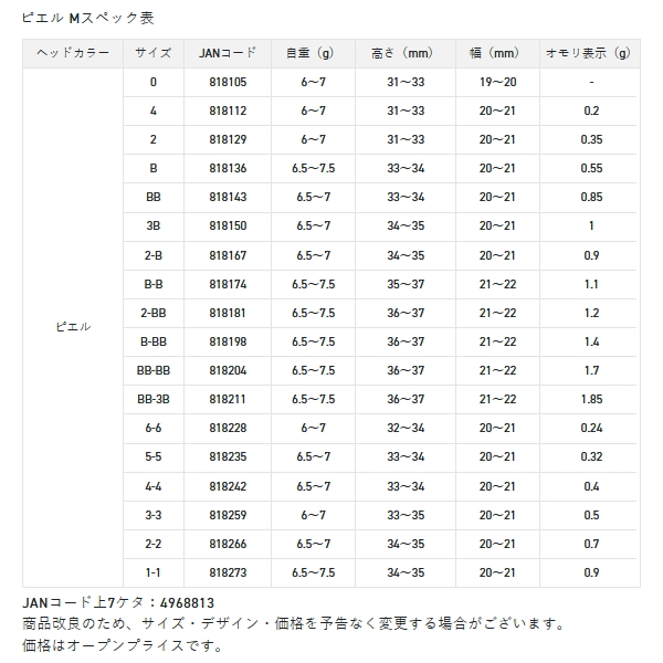 画像: （26年11月新商品） サンライン 松田ウキ 松山TS（タングステン） M ピエル BB （11月発売予定／ご予約受付中） （小型商品）