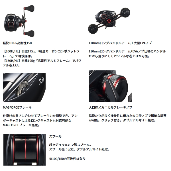 画像2: （26年9月新商品） ダイワ ライトゲーム X 150HL-DH（左） （小型商品）