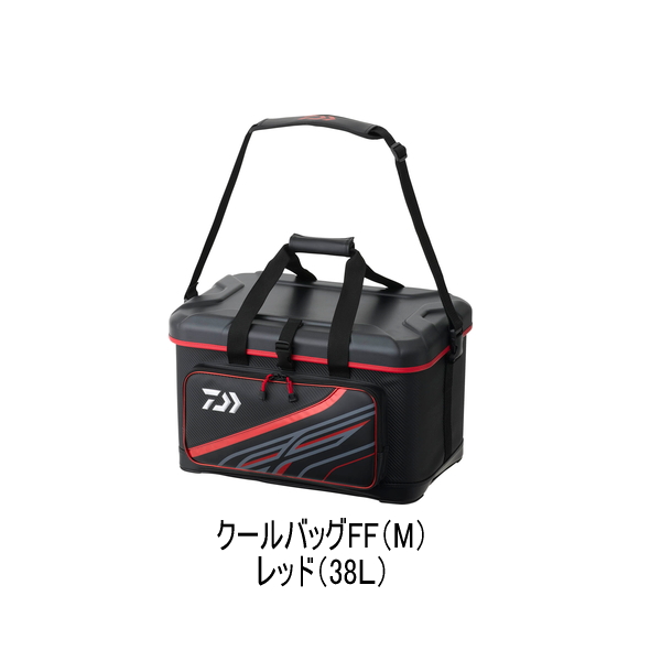 画像1: （26年4月新商品） ダイワ クールバッグ FF（M） レッド 38L